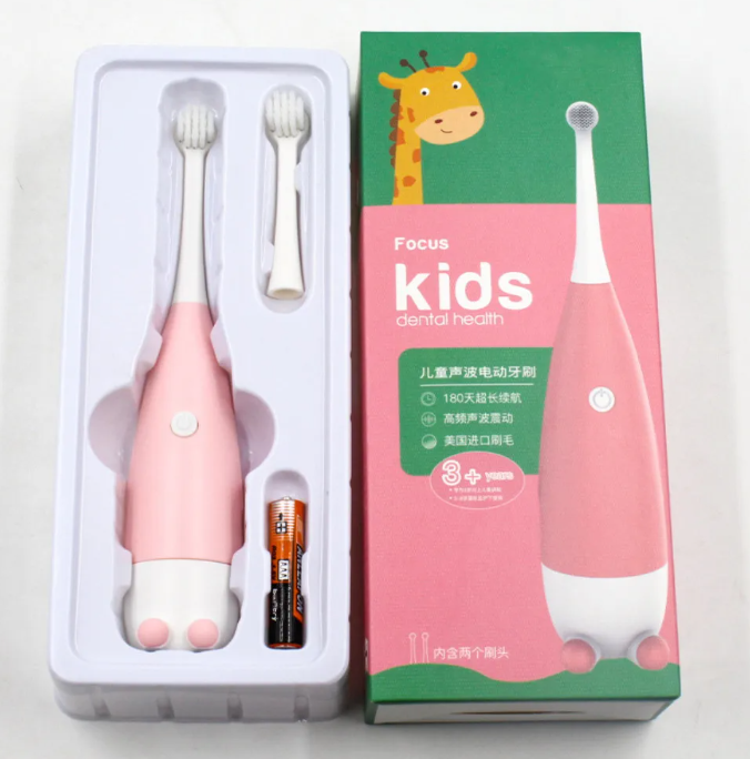 🦷 Cepillo Dental Eléctrico Infantil "Focus Kids"