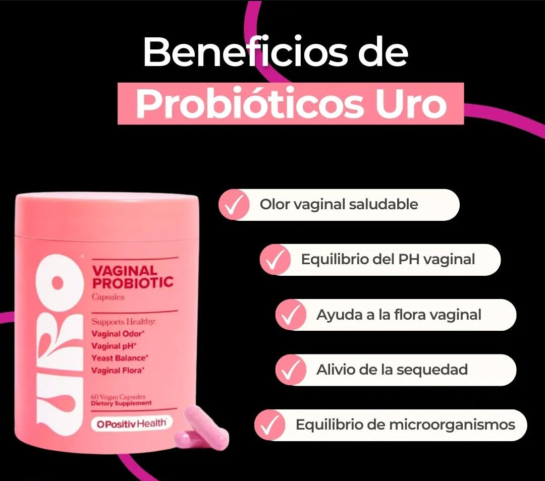 URO Probiótico Vaginal Salud Mujeres